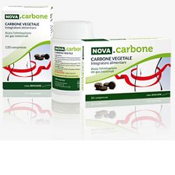 NOVA CARBONE VEGETALE 120 COMPRESSE - Luckyfarma.it