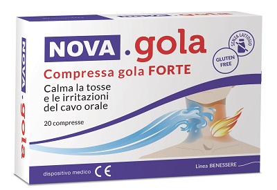 NOVA GOLA COMPRESSA GOLA FORTE 20 COMPRESSE - Luckyfarma.it