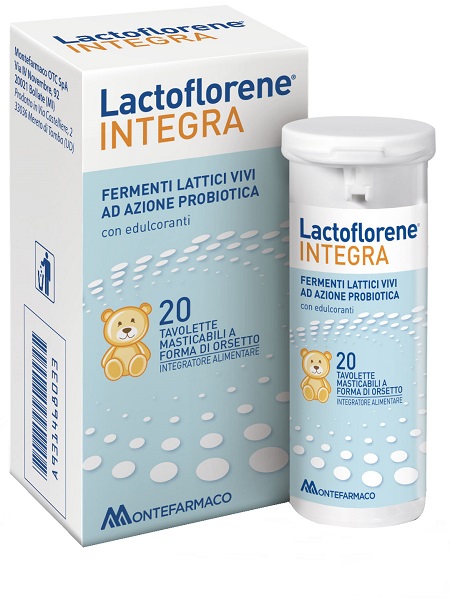 LACTOFLORENE INTEGRA 20 TAVOLETTE - Luckyfarma.it