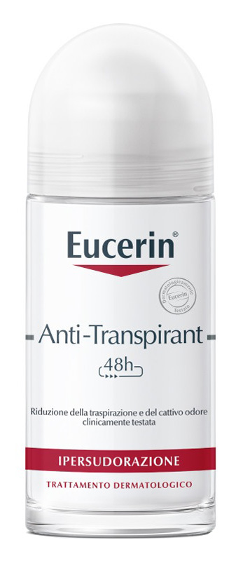 EUCERIN DEODORANTE ANTITRASPIRANT ROLL-ON 50 ML - Luckyfarma.it