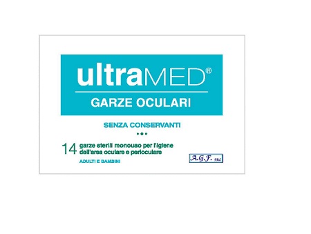 GARZA OCULARE ULTRAMED 14 PEZZI - Luckyfarma.it