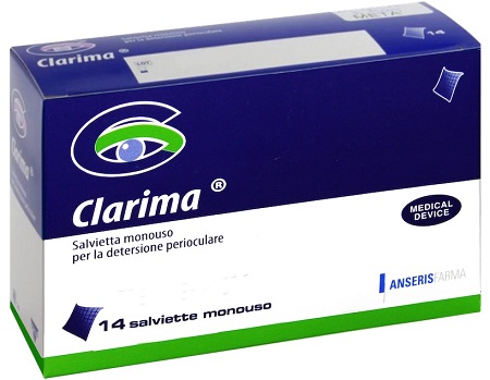 SALVIETTA PERIOCULARE CLARIMA 14 PEZZI - Luckyfarma.it