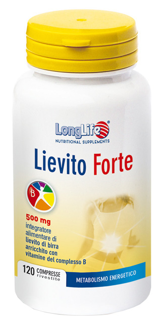 LONGLIFE LIEVITO FORTE 120 COMPRESSE - Luckyfarma.it