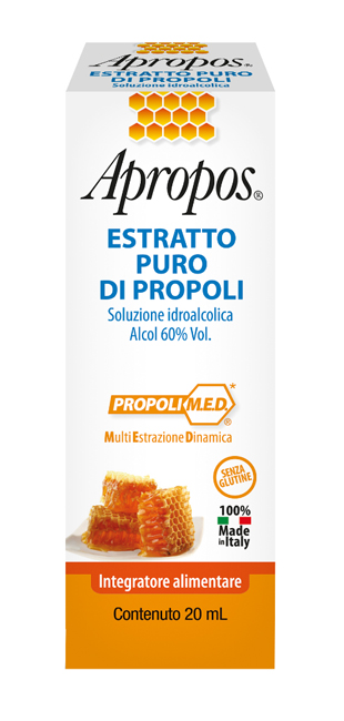 APROPOS ESTRATTO PURO PROPOLI 20 ML - Luckyfarma.it