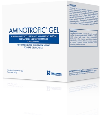 AMINOTROFIC GEL ALIMENTO DIETETICO A FINI MEDICI SPECIALI 20 BUSTINE 12 G - Luckyfarma.it
