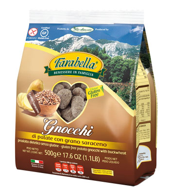 FARABELLA GNOCCHI DI PATATE AL GRANO SARACENO 500 G - Luckyfarma.it