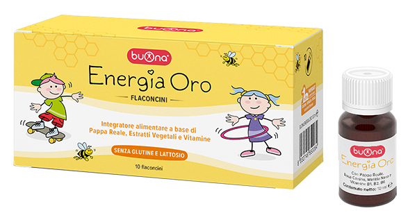 BUONA ENERGIA ORO 10 FLACONCINI DA 10 ML - Luckyfarma.it