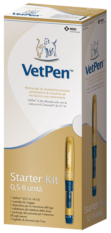 CANINSULIN VET PEN 8 UI STARTER KIT - Luckyfarma.it