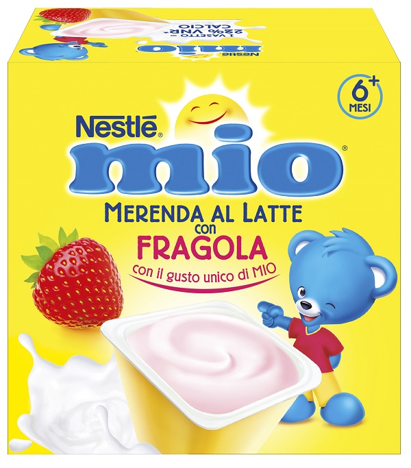 MIO MERENDA FRAGOLA 4 X 100 G - Luckyfarma.it