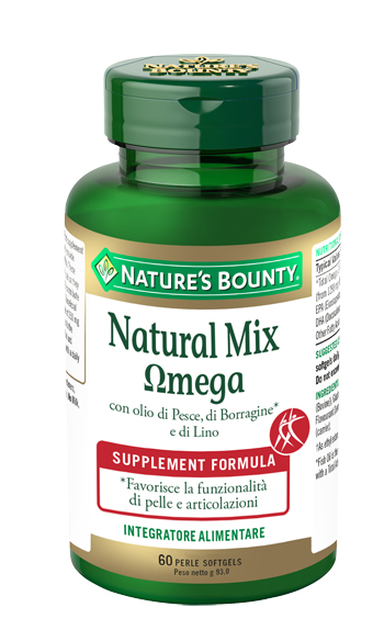 NATURAL MIX OMEGA 60 PERLE - Luckyfarma.it