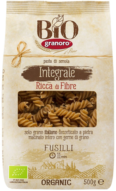 BIOLOGICA INTEGRALE GRANORO FUSILLI 500 G - Luckyfarma.it