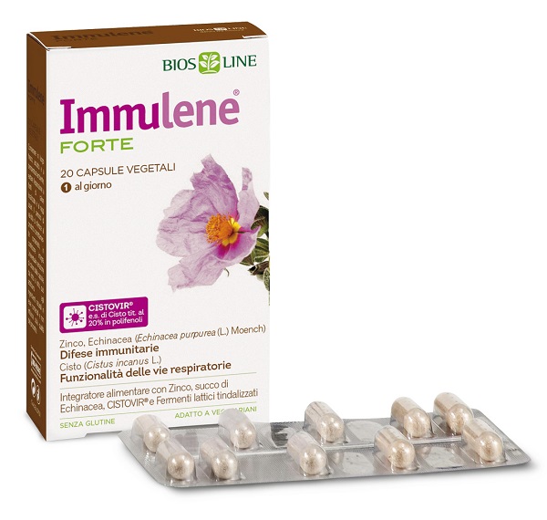 BIOSLINE IMMULENE FORTE 20 CAPSULE - Luckyfarma.it