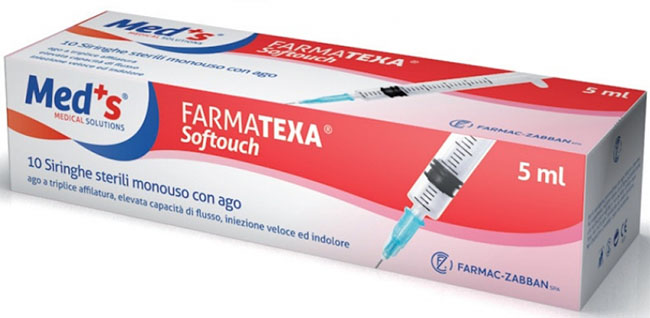 SIRINGA MEDS 5 ML 14 GAUGE 10 PEZZI - Luckyfarma.it