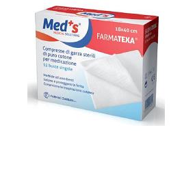 GARZA COMPRESSA MEDS FARMATEXA OCULARE 10 PEZZI - Luckyfarma.it