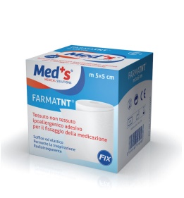 CEROTTO MEDS FARMATNT TESSUTO NON TESSUTO FIX IPOALLERGENICO ADESIVO 250X5CM - Luckyfarma.it