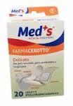 CEROTTO MEDS STRIPS DELICATO TESSUTO NON TESSUTO ASSORTITI 20 PEZZI - Luckyfarma.it