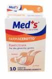 CEROTTO MEDS STRIPS TELA IPOALLERGENICO ELASTICIZZATO ASSORTITI 10 PEZZI - Luckyfarma.it