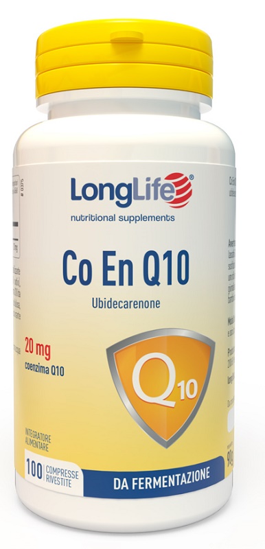 LONGLIFE CO EN Q10 20MG 100 COMPRESSE - Luckyfarma.it