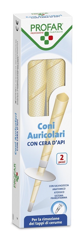 CONI AURICOLARI 2 PEZZI PROFAR - Luckyfarma.it