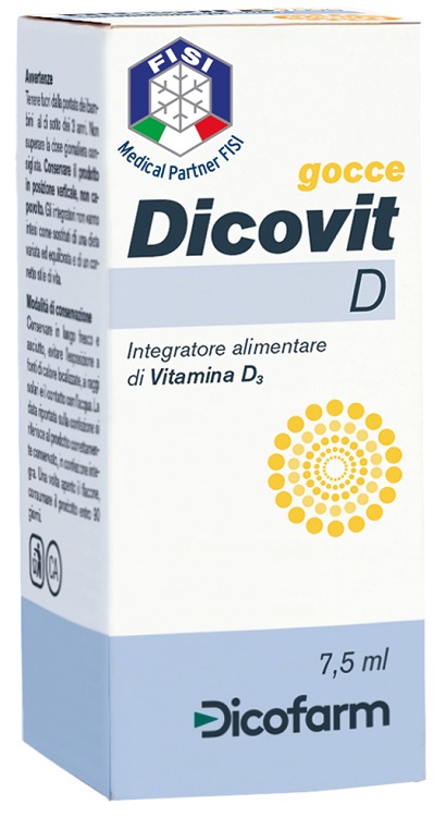 DICOVIT D VITAMINA D3 7,5 ML - Luckyfarma.it
