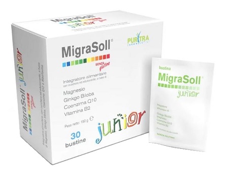 MIGRASOLL JUNIOR ASTUCCIO 30 BUSTE - Luckyfarma.it