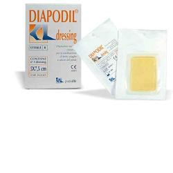 MEDICAZIONI SPECIALE ATTIVA CON IDROGEL DIAPODIL DRESSING MISURA 5X7,5CM CONFEZIONE DA 3PEZZI CLASSE 2B - Luckyfarma.it