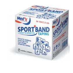 CEROTTO MEDS IN TELA BIANCA SPORTIVO 1000X2,5CM - Luckyfarma.it