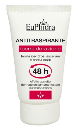 DEODORANTE IN CREMA IN TUBO CON ASTUCCIO EUPHIDRA DEO ANTITRASPIRANTE 40 ML - Luckyfarma.it
