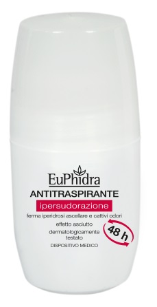 DEODORANTE IN EMULSIONE IN FLACONE ROLL-ON CON ASTUCCIO EUPHIDRA DEO ROLLON ANTITRASPIRANTE 50 ML - Luckyfarma.it