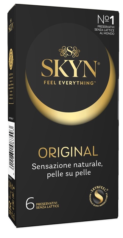 PROFILATTICO ANSELL AKUEL SKIN ORIGINAL B 6 PEZZI - Luckyfarma.it