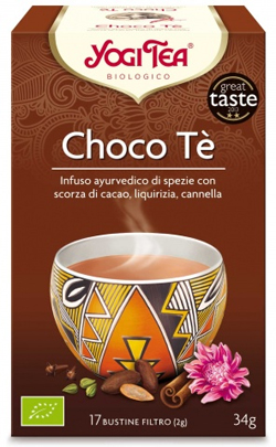 YOGI TEA CHOCO TE' BIOLOGICO 34 G - Luckyfarma.it