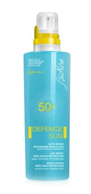 DEFENCE SUN BIONIKE LATTE SPRAY SPF 50+ PROTEZIONE MOLTO ALTA 200 ML - Luckyfarma.it