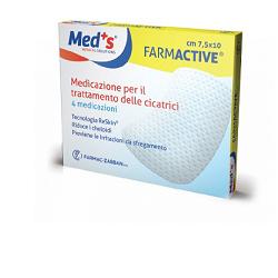 CEROTTO FARMACTIVE CICATRICI 5X7,5CM 4 PEZZI - Luckyfarma.it
