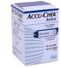 STRISCE MISURAZIONE GLICEMIA ACCU-CHEK AVIVA BRK RETAIL 50 PEZZI - Luckyfarma.it
