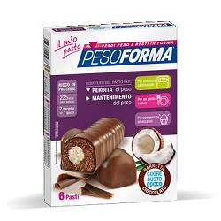 PESOFORMA BARRETTA CUORE COCCO 6 PASTI 12 X 31 G - Luckyfarma.it