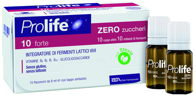 PROLIFE 10 MILIARDI ZERO ZUCCHERO 10 FLACONI DA 8 ML - Luckyfarma.it