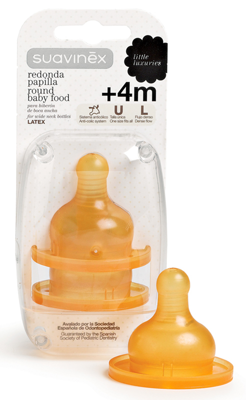 SUAVINEX TETT PAPP LATT +4M 2P - Luckyfarma.it