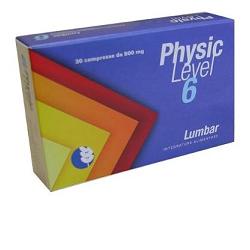PHYSIC LEVEL 6 LUMBAR 30 COMPRESSE 800 MG - Luckyfarma.it