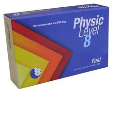 PHYSIC LEVEL 8 FAST 30 COMPRESSE 800 MG - Luckyfarma.it