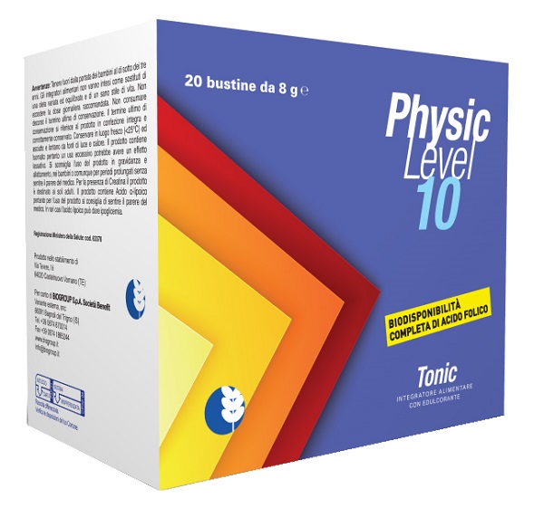 PHYSIC LEVEL 10 TONIC 20 BUSTINE 8 G - Luckyfarma.it
