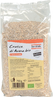 CRUSCA DI AVENA BIO 750 G - Luckyfarma.it