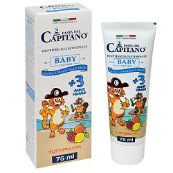 PASTA CAPITANO DENTIFRICIO BABY T FRU 75 ML - Luckyfarma.it