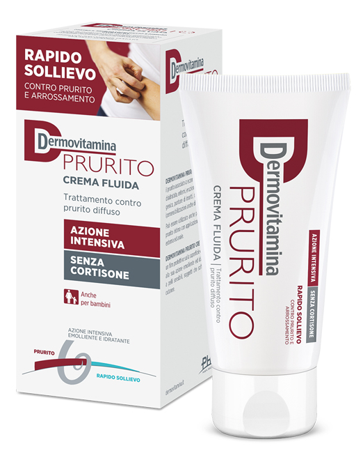 DERMOVITAMINA PRURITO CREMA FLUIDA AZIONE INTENSIVA SENZA CORTISONE 150 ML - Luckyfarma.it