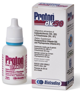 PROTON DK 50 GOCCE 20 ML - Luckyfarma.it