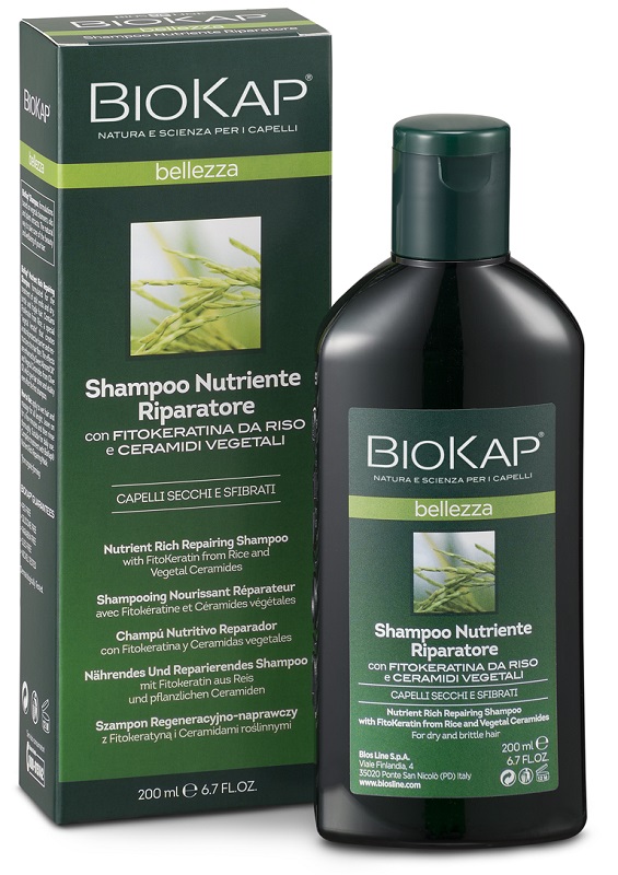 BIOKAP SHAMPOO NUTRIENTE/RIPARATORE 200 ML - Luckyfarma.it