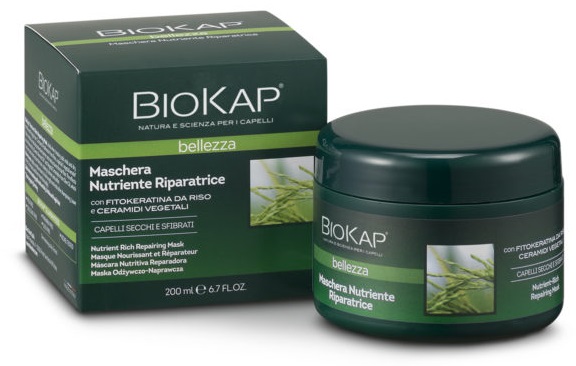 BIOKAP MASCHERA NUTRIENTE/RIPARATRICE 200 ML - Luckyfarma.it