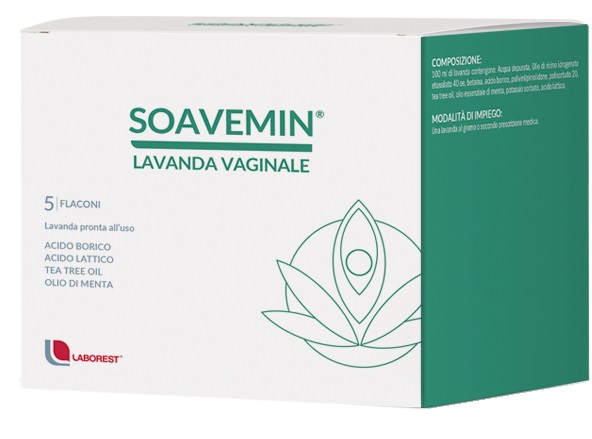 SOAVEMIN LAVANDA VAGINALE 5 FLACONI 100 ML - Luckyfarma.it