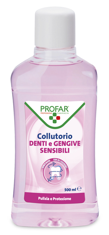 PROFAR COLLUTORIO DENTI/GENGIVE SENSIBILI 500 ML - Luckyfarma.it