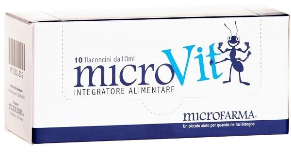 MICROVIT 10 FLACONCINI DA 10 ML - Luckyfarma.it