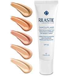 RILASTIL CAMOUFLAGE FONDOTINTA CORRETTIVO FLUIDO ELEVATA COPRENZA 30 30 ML - Luckyfarma.it